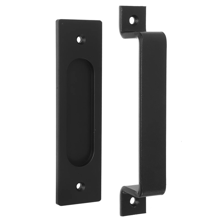 Maner usa glisanta YANYXR metal negru 18x3.5x2.5cm
