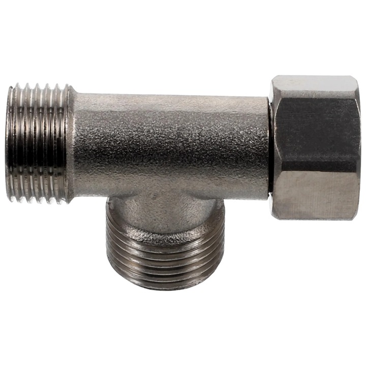 Vízcső adapter, YANYXR, háromutas, réz, 4.6x2.6x1.5cm