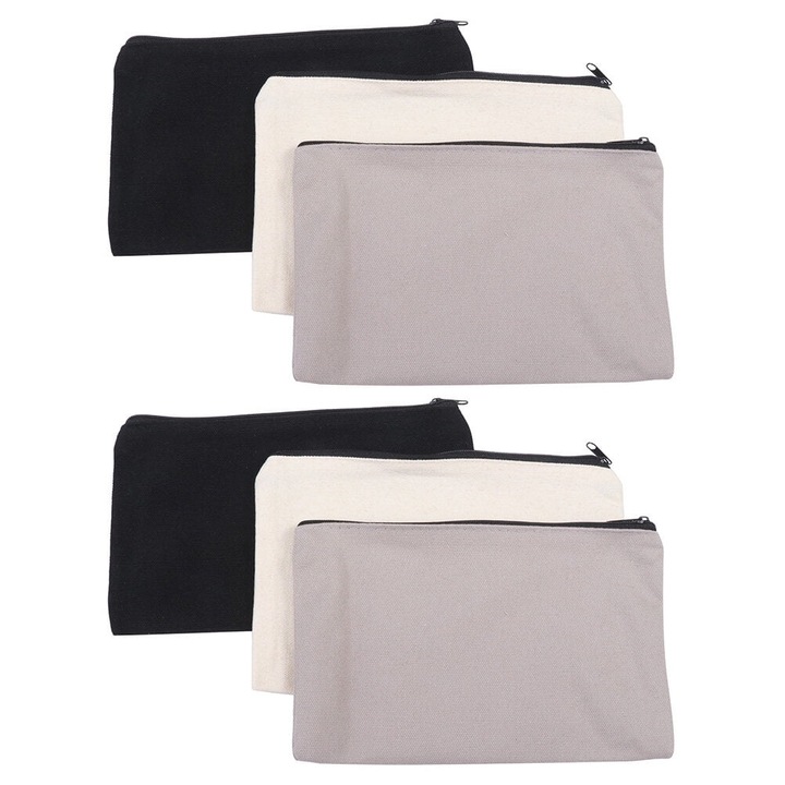 Set 6 penare YANYXR, capacitate mare, multicolor, 21x13.5x0.5cm