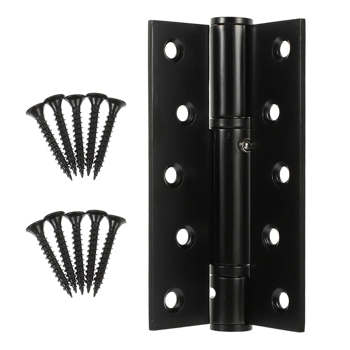 Balamale usa mobilier YANYXR inox negru 13.2x4.8x1.8cm set