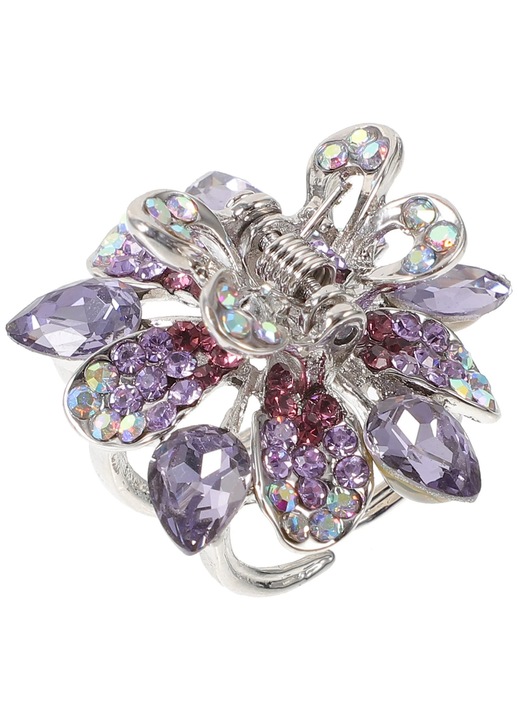 Clama de par YANYXR mica metalica mov 3x3x2.5cm