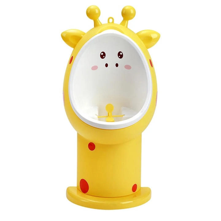 Urinator baieti YANYXR, galben, 47x26x13cm, design desen animat
