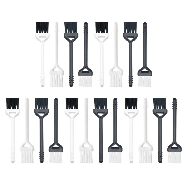 Set 20 pensule multifunctionale curatare electronice YANYXR, negru alb, 11x2.5x0.6cm