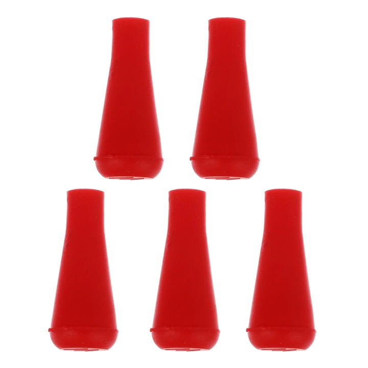 YANYXR 6mm gumi nyílhegyek 4.5x1.5x1.5cm, 5 db-os szett