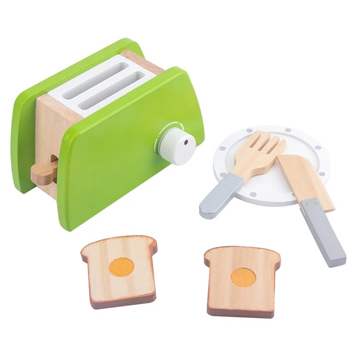 Set jucarii bucatarie copii YANYXR lemn colorat 30x20x15cm