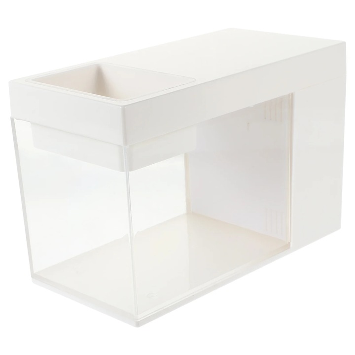 Acvariu mic YANYXR acrilic transparent 15x10x10cm