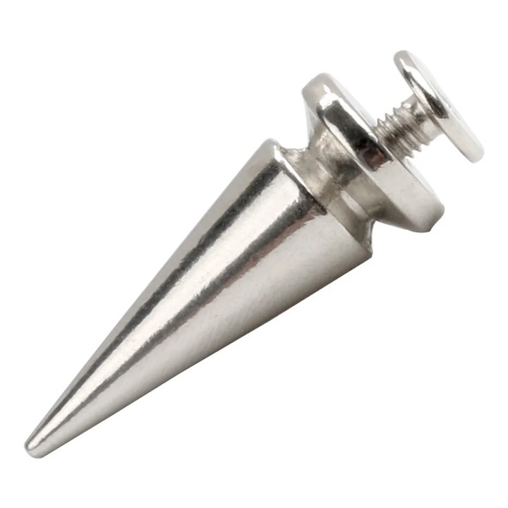 YANYXR kúpos szegecsek, 20 db-os készlet, ötvözet, 2.5x1x1cm, ezüst