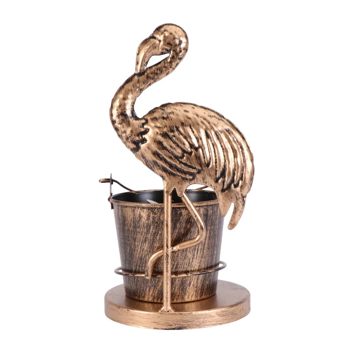 YANYXR bronz hattyú hamutartó 22x12x12cm ötvözet