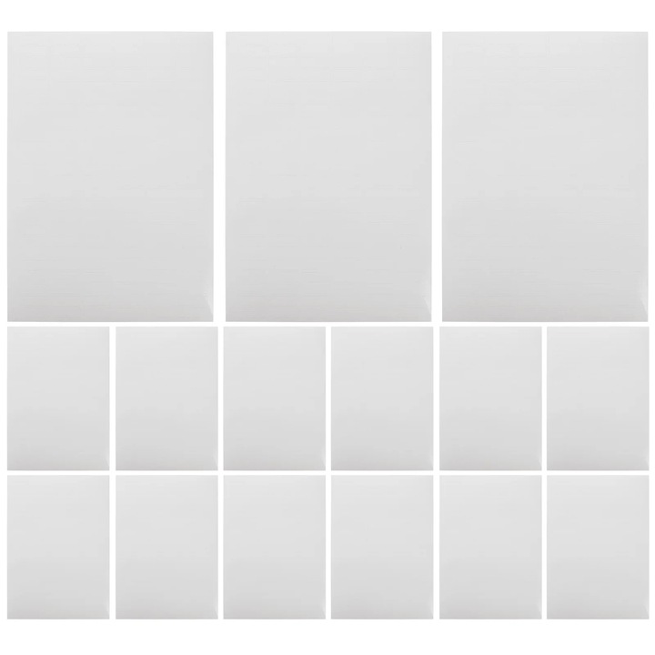 YANYXR öntapadós címkék fehér 29.7x21cm 144 db-os szett