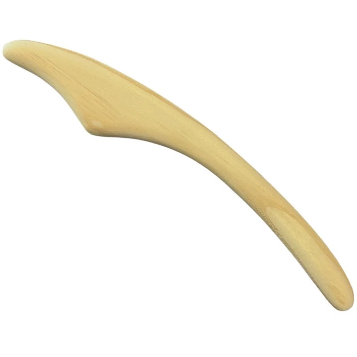 Baston masaj facial YANYXR lemn 22.5x3x2cm
