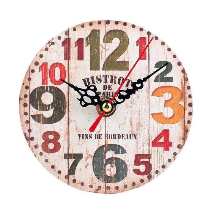 YANYXR vintage falióra, antik fa, csendes, 12cm