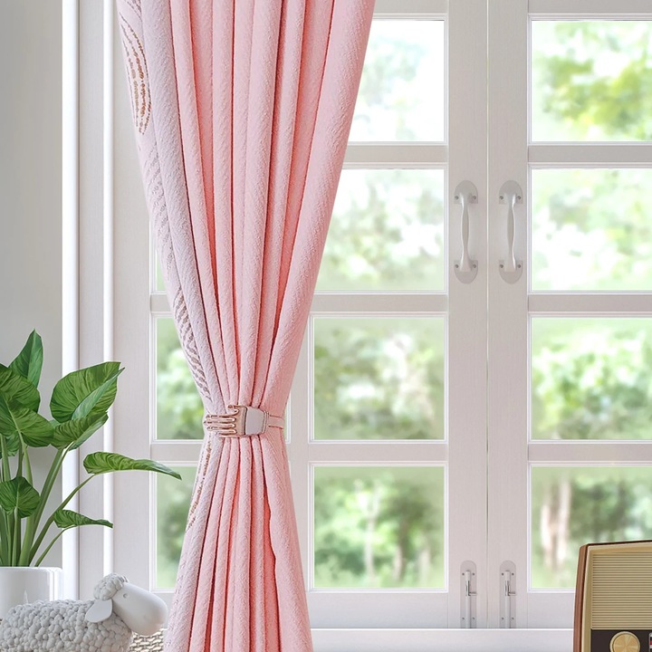Accesoriu perdea YANYXR elastic reglabil argintiu 1x