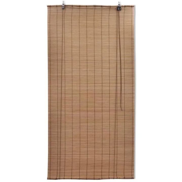 Bambusz roló barna 150x160cm szett