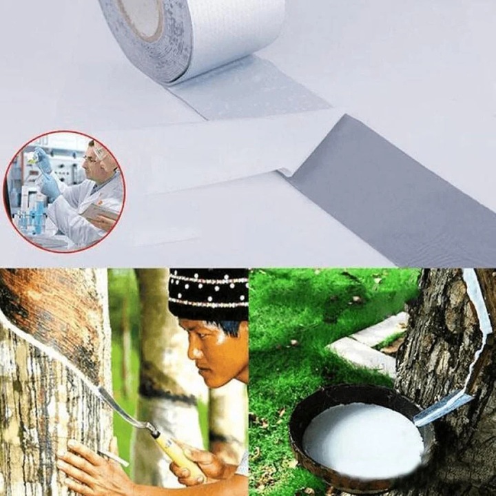 YANYXR alumínium szalag 15x500cm vízálló UV hőszigetelés ezüst