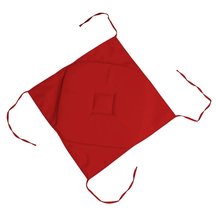 Perna De Scaun Nelson 40x40cm, MoftX, Culoare Rosu, 100% Poliester