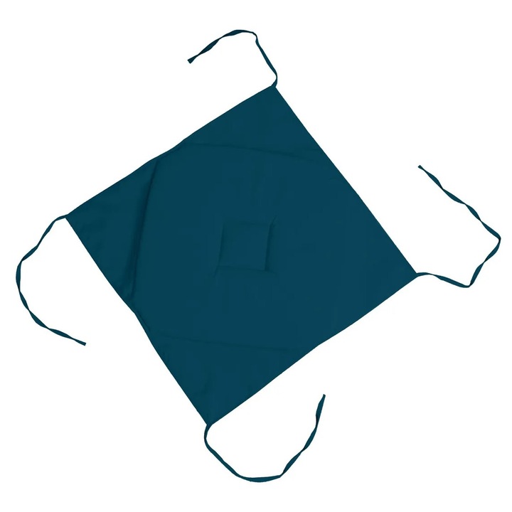 Perna De Scaun Nelson 40x40cm, MoftX, Culoare Turcoaz, 100% Poliester