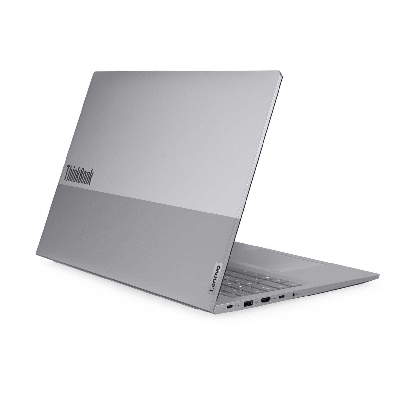 Laptop Lenovo ThinkBook 16 G9 IRL, 16" WUXGA, Intel® Core™ 7 240H pana la 5.2 GHz, 16 GB RAM DDR5 5600, 512 GB SSD, Intel® Graphics, Windows 11 Pro, Arctic Grey 512 GB