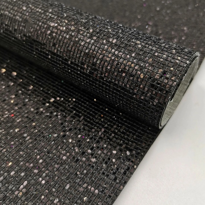 PU текстилен материал YANYXR черен 20x30x0.8cm за DIY творения