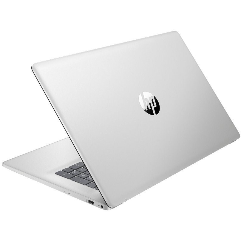 Laptop HP 17, 17.3" Full HD, AMD Ryzen™ 5 7430U pana la 4.3 GHz, 16 GB RAM DDR4, 512 GB SSD, AMD Radeon Vega, Windows 11 Home, Natural Silver 512 GB