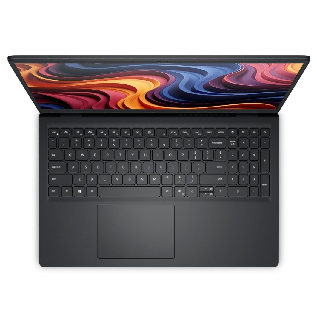 Laptop 15 DC15255, 15.6" Full HD, AMD Ryzen™ 5 7520U pana la 4.3 GHz, 8 GB RAM LPDDR5, 512 GB SSD, AMD Radeon 610M, Windows 11 Pro, Black 512 GB