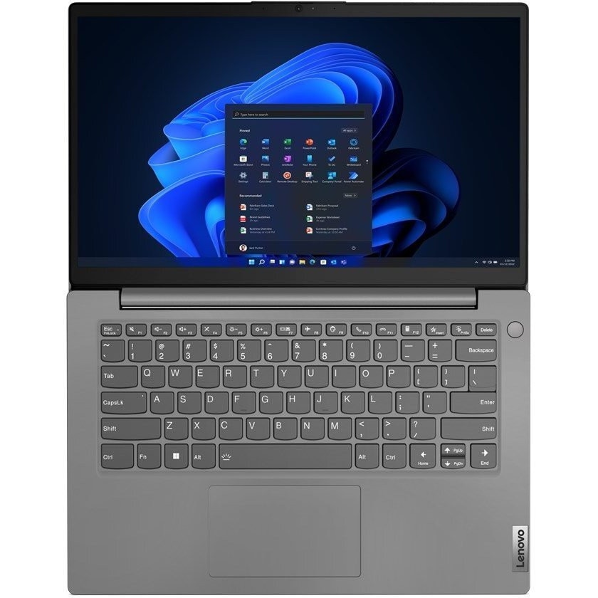 Laptop Lenovo V14 G4 IRU, 14" Full HD, Intel® Core™ i7 13620H pana la 4.9 GHz, 8 GB RAM DDR4 3200, 256 GB SSD, Intel® UHD Graphics, Windows 11 Home, Iron Grey 256 GB