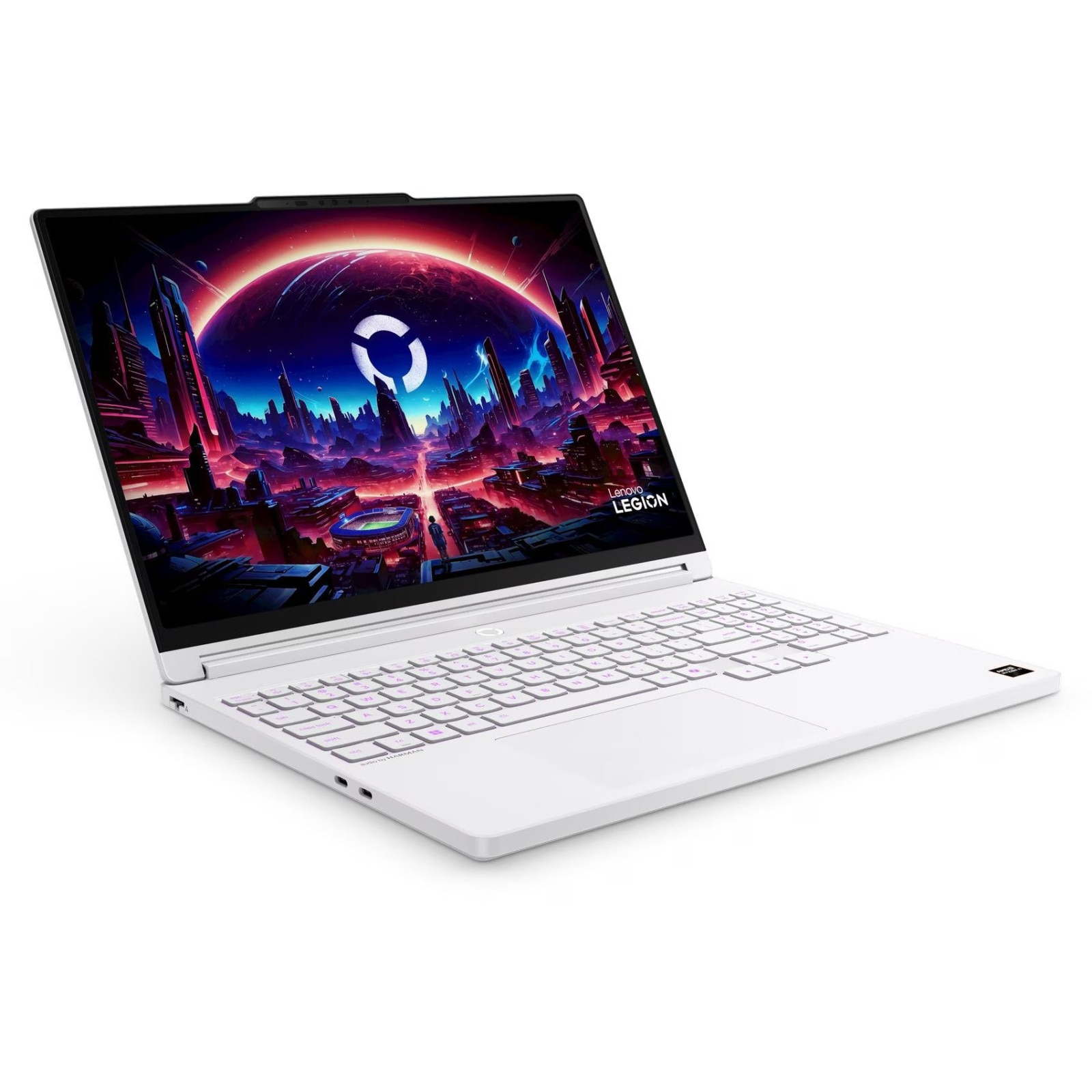 Laptop Lenovo Legion 5, 15.3" WQXGA, AMD Ryzen™ AI 7 PRO 450 pana la 5.1 GHz, 16 GB RAM DDR5 5600, 512 GB SSD, NVIDIA® GeForce® RTX 5060 8 GB, Windows 11 Home, Glacier White 512 GB