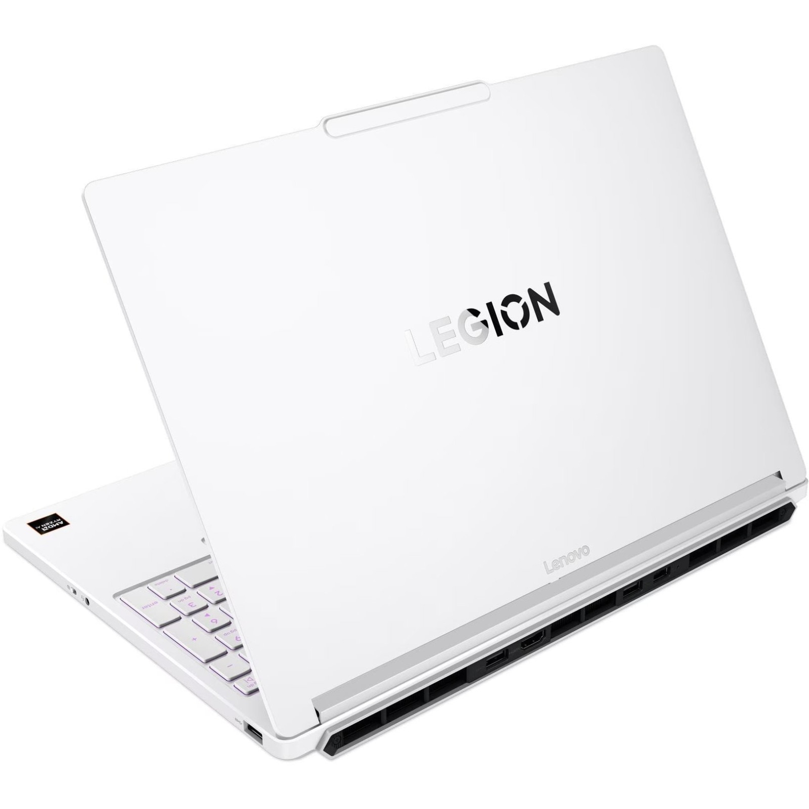 Laptop Lenovo Legion 5, 15.3" WQXGA, AMD Ryzen™ AI 7 PRO 450 pana la 5.1 GHz, 16 GB RAM DDR5 5600, 512 GB SSD, NVIDIA® GeForce® RTX 5060 8 GB, Windows 11 Home, Glacier White 512 GB