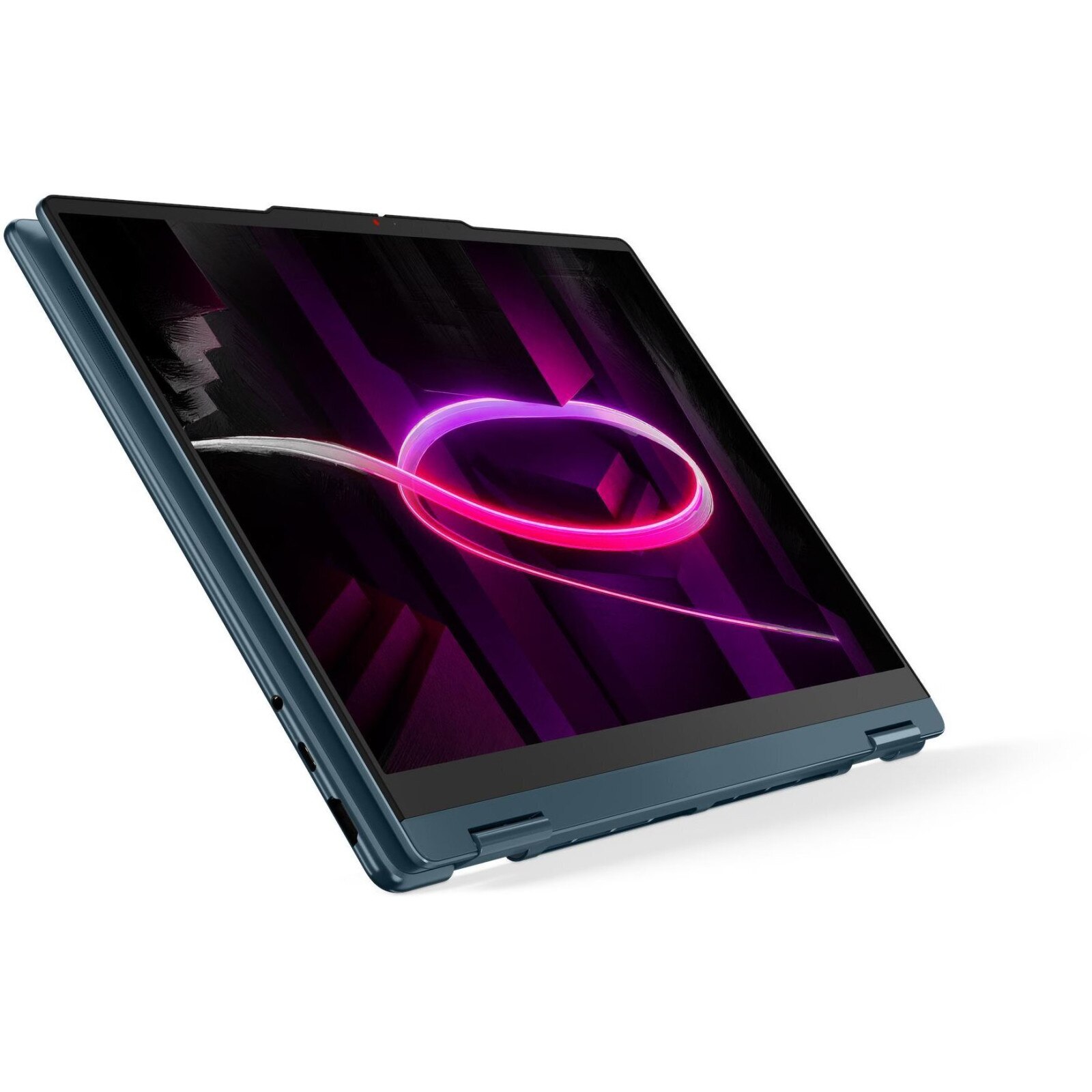Laptop Lenovo Yoga 7 G11, 14" WUXGA Touchscreen, AMD Ryzen™ AI 5 435 pana la 4.5 GHz, 16 GB RAM LPDDR5x 8000, 512 GB SSD, AMD Radeon. Windows 11 Home, Tital Teal 512 GB