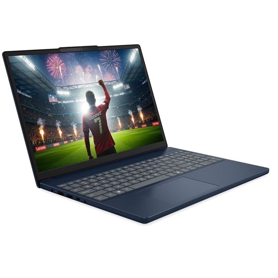 Laptop Lenovo IdeaPad Slim 3, 15.3" WUXGA, Intel® Core™ Ultra 5 322 pana la 4.4 GHz, 16 GB RAM DDR5 5600, 512 GB SSD, Intel® Graphics, Windows 11 Home, Cosmic Black 512 GB
