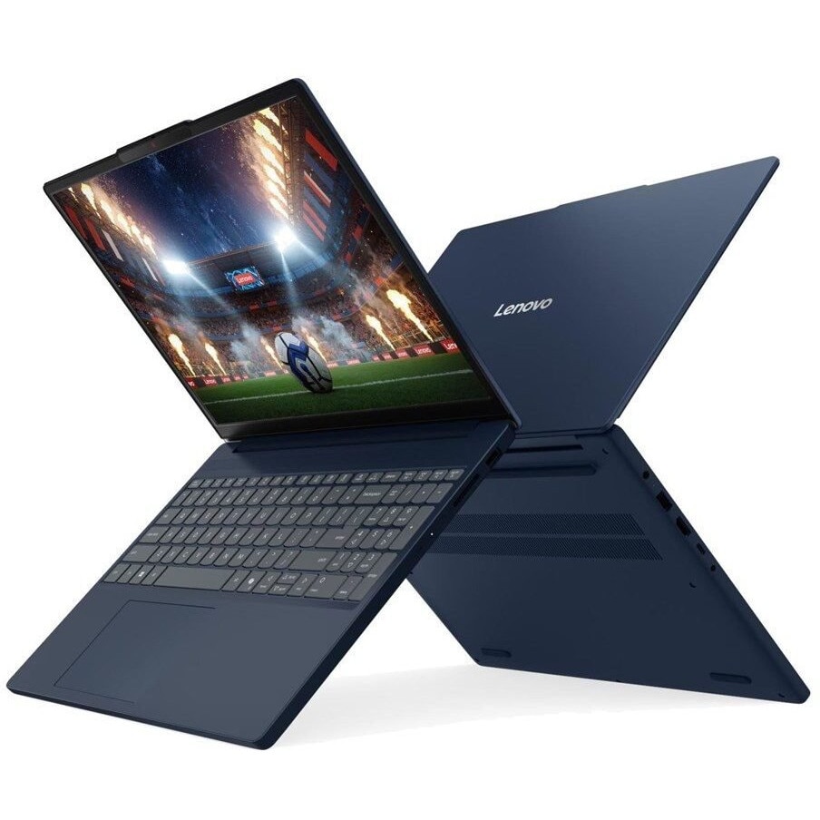 Laptop Lenovo IdeaPad Slim 3, 15.3" WUXGA, Intel® Core™ Ultra 5 322 pana la 4.4 GHz, 16 GB RAM DDR5 5600, 512 GB SSD, Intel® Graphics, Windows 11 Home, Cosmic Black 512 GB