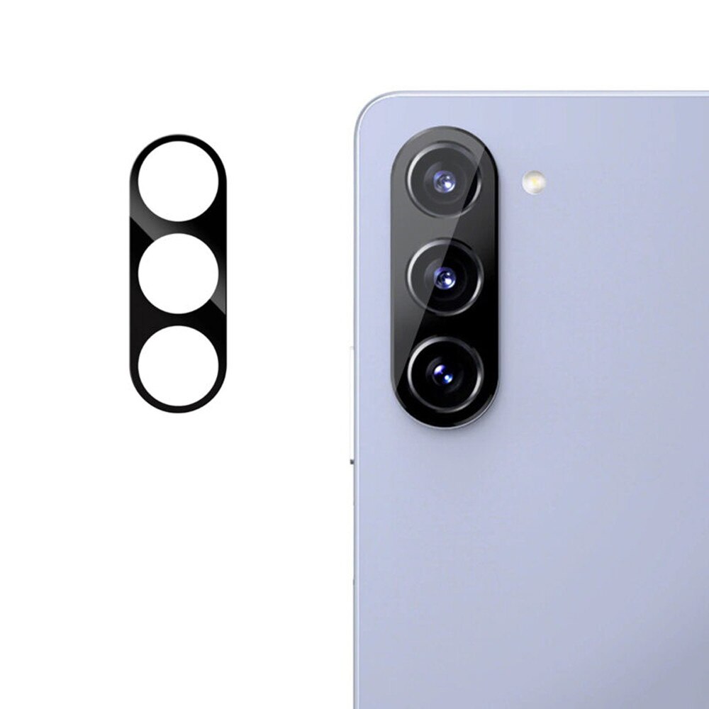 Folie de Protectie Lentile Camera pentru Samsung Galaxy Z Fold 8 Ultra, OPTIM SOLUTION, Sticla Securizata pentru Lentila, Protectie Camera, Stronger Adsorption, Case Friendly, Negru