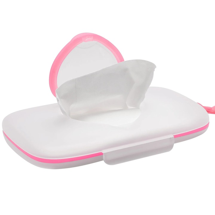 YANYXR hordozható, újratölthető nedves törlőkendő adagoló, műanyag, 23x14x4cm