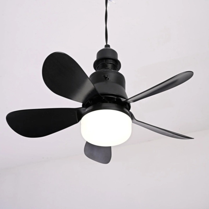 YANYXR 30W intelligens mennyezeti ventilátor 5 levehető ovális lapáttal, fehér, 30x30cm