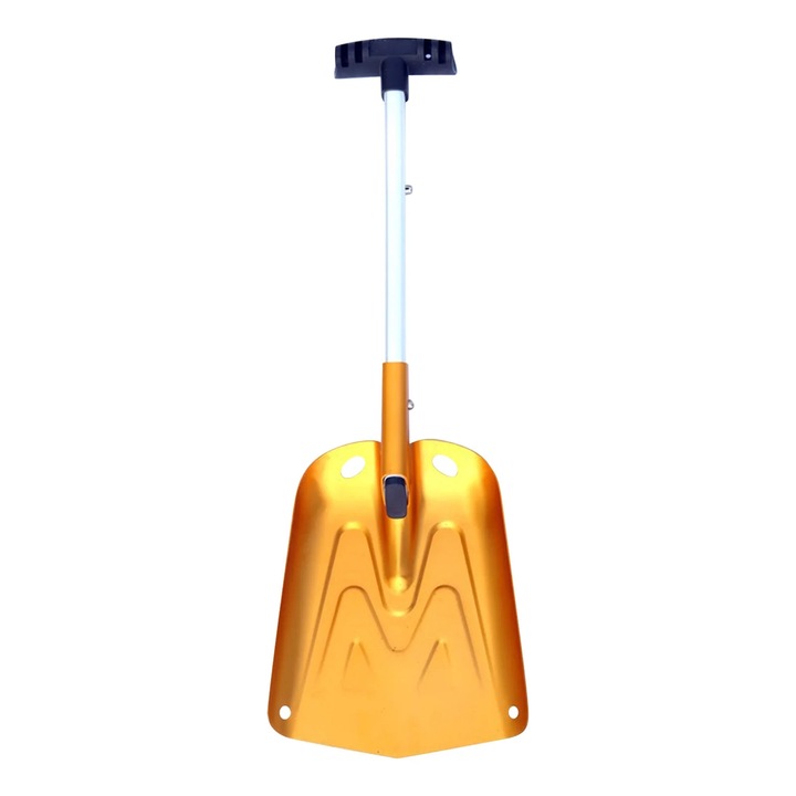 Lopata zapada YANYXR telescopica pliabila aluminiu aurie 44x22x5cm