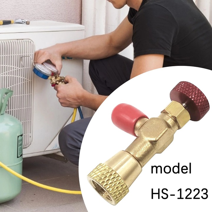 Adaptor cuplare rapida YANYXR, alama, 5/16x5/16, pentru R410, siguranta, aer conditionat