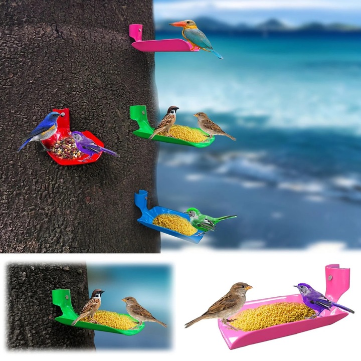 YANYXR fém kolibri etető, lapát, zöld, 12x7x3cm