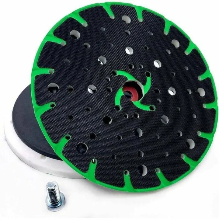 Patin de slefuit 150mm negru verde argintiu 21x17.5x5cm 145g set 1 buc