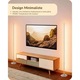 Lampadar LED dimabil, 3000K, argintiu, 146cm, intrerupator picior