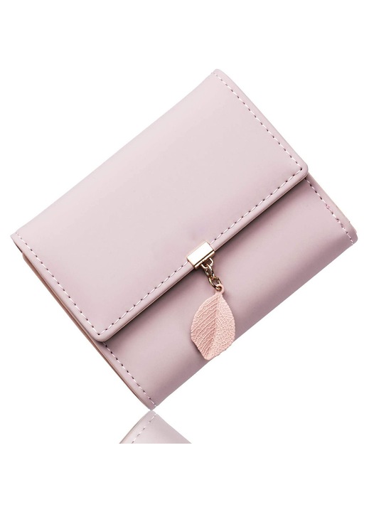 Portofel dama mic format piele PU multicolor