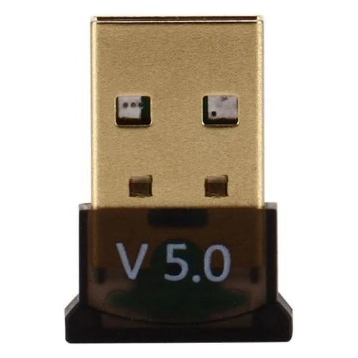 YANYXR Bluetooth 5.0 adapter, kettős mód, USB2.0, fekete, mini