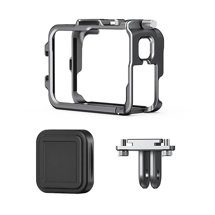 Метална стойка YANYXR за Insta360 Ace Ace Pro, алуминий, 88.3x61.2x33.6mm, 30g