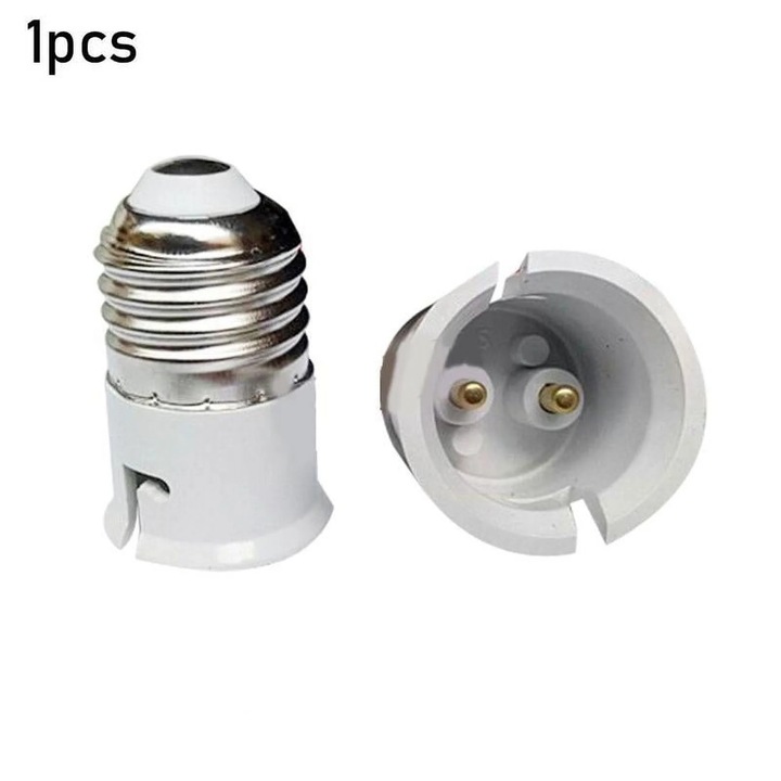 Adaptor soclu bec E27 la B22 YANYXR rezistent la caldura 220V 3A