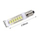 Bec LED YANYXR 7W kerámia E14 fehér 360°