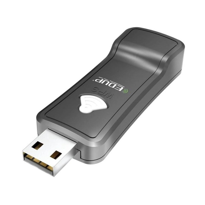 YANYXR 300Mbps fehér vezeték nélküli USB adapter 8.4x3.3cm, 33cm Ethernet kábellel