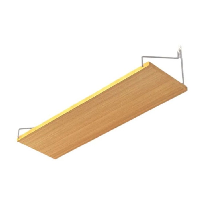 YANYXR fa fali polc 30x15cm barna