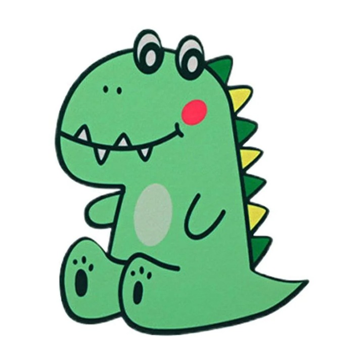 Sticker odorizant toaleta YANYXR, design desen animat, 22x18cm, multicolor