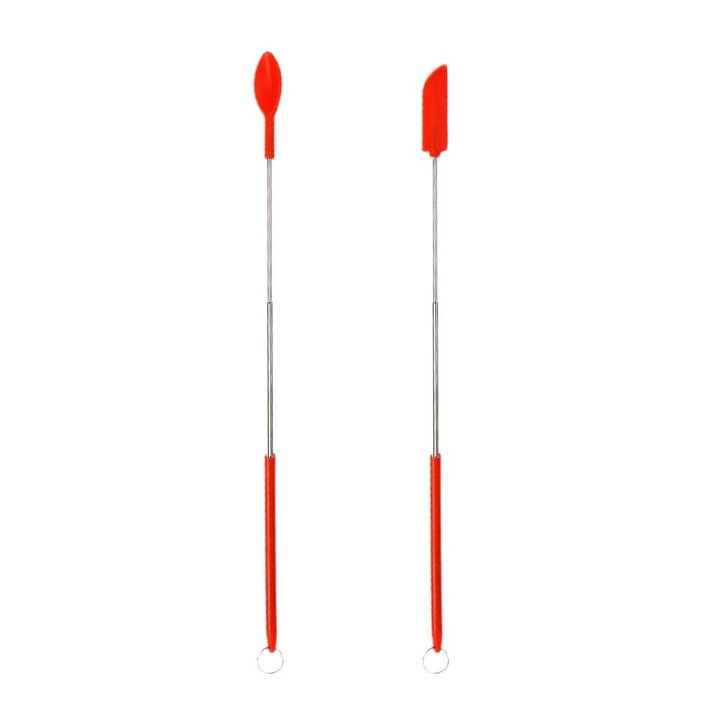 Spatula mini szilikon YANYXR zöld rózsaszín piros fekete 5g
