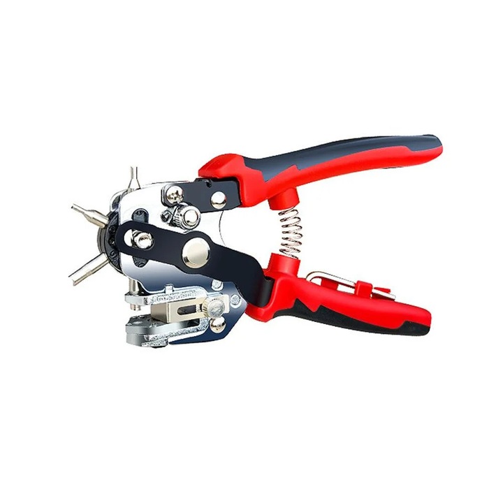 YANYXR multifunkcionális lyukasztó fogó, rozsdamentes acél, csúszásmentes markolat, 2-4.5mm, 360g