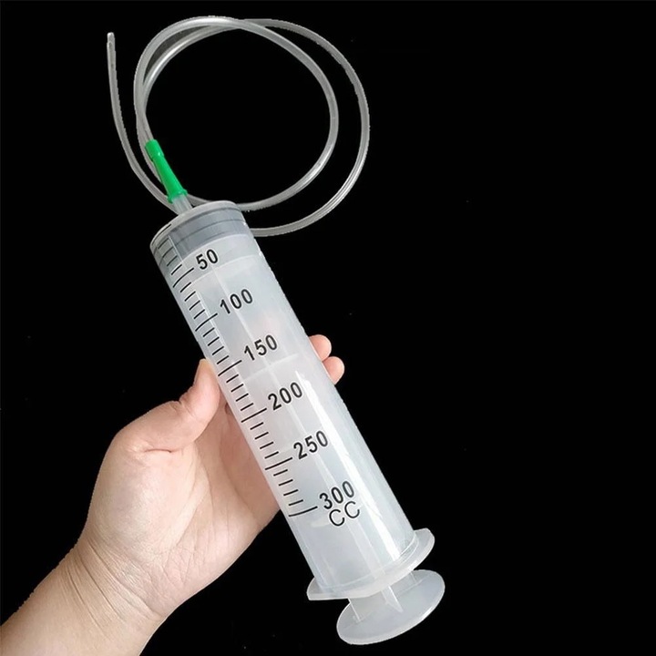 Seringa transfer ulei YANYXR 100-550ml transparent 1m