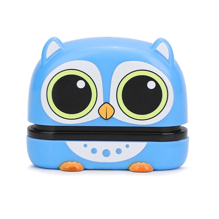 Stampila personalizata pentru copii YANYXR, auto-cerneala, 6.3x5x2.5cm, multicolor